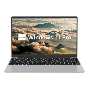 Auusda 15.6" Laptop Computer Intel N95 3.4 GHz 32GB DDR4 1TB NVMe SSD Win 11 Pro